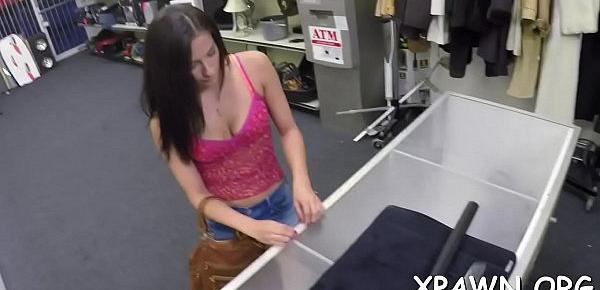  Way-out fucking sex in shop